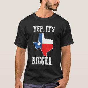 Staat von Texas Karte Texas Texaner Stolz Yep es i T-Shirt