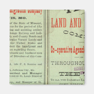 Staat von Texas Magnet