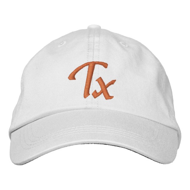 Staat von Texas stolz Bestickte Baseballkappe (Vorderseite)