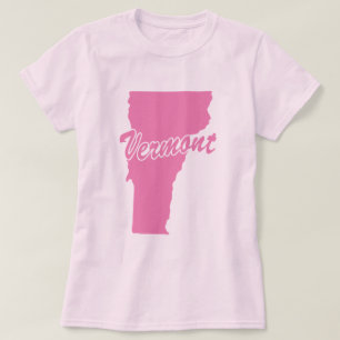 Staat von Vermont-Form-T - Shirt