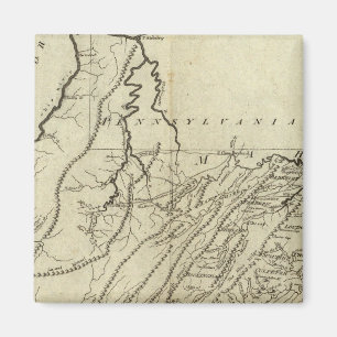 Staat von Virginia Magnet