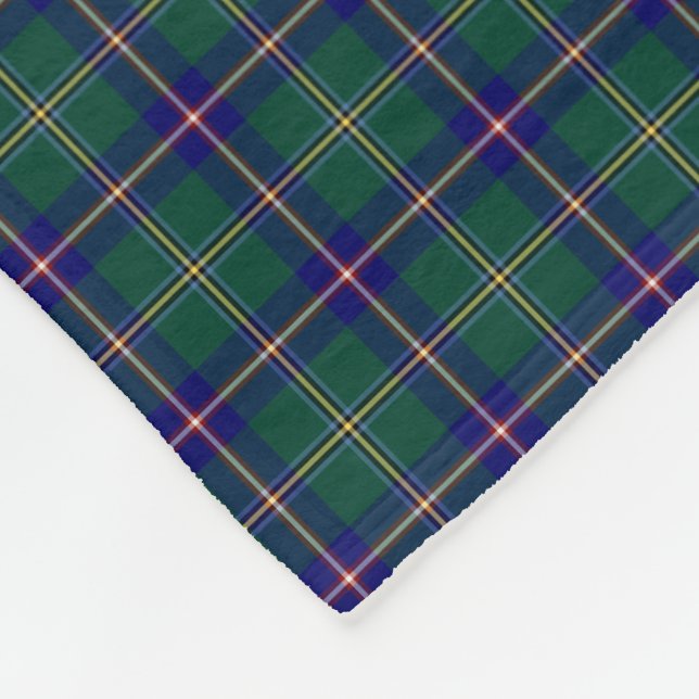 Staat von WashingtonTartan Fleecedecke (Ecke)