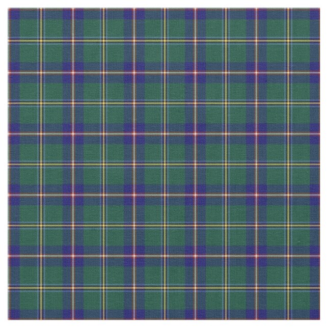 Staat von WashingtonTartan Stoff (Nahaufnahme)