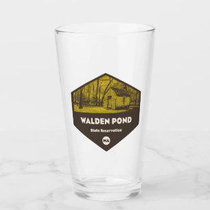 Staat Walden Pond Massachusetts Glas