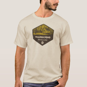Staat Walden Pond Massachusetts T-Shirt