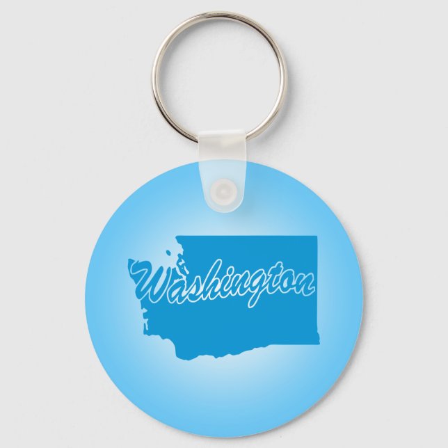 Staat Washington Schlüsselanhänger (Vorderseite)