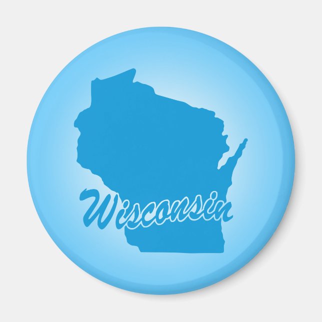 Staat Wisconsin Magnet (Vorne)