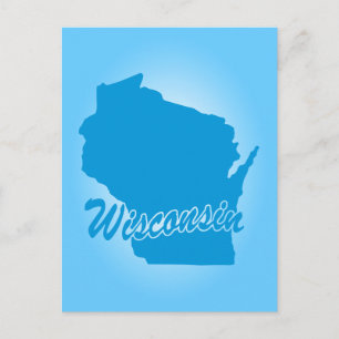 Staat Wisconsin Postcard Postkarte