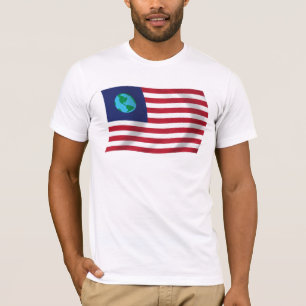 Staaten der Erde Flaggen Shirt