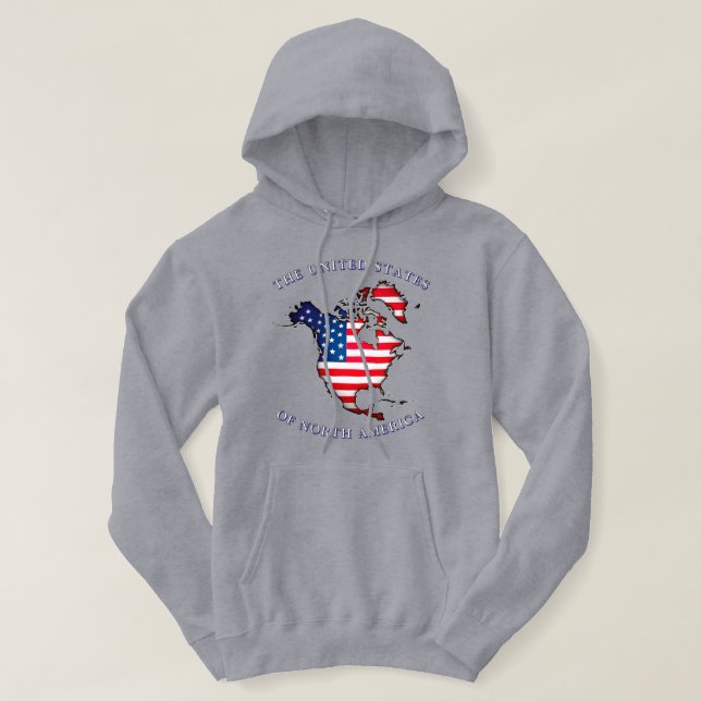 Staaten des Nordamerikanischen Zollkodex Hoodie (Design vorne)