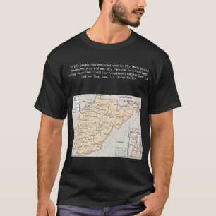 Staaten, Provinzen und Territorien - W. Virginia T-Shirt