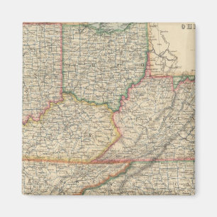 Staaten von Delaware und Maryland Magnet