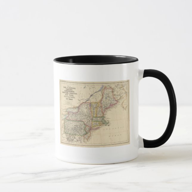 Staaten von Maine, New Hampshire, Vermont Tasse (Rechts)