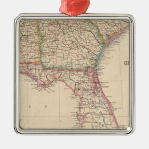 Staaten von South Carolina, von Georgia und von Ornament Aus Metall