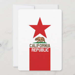 Staatliche Flaggendekor KALIFORNIEN