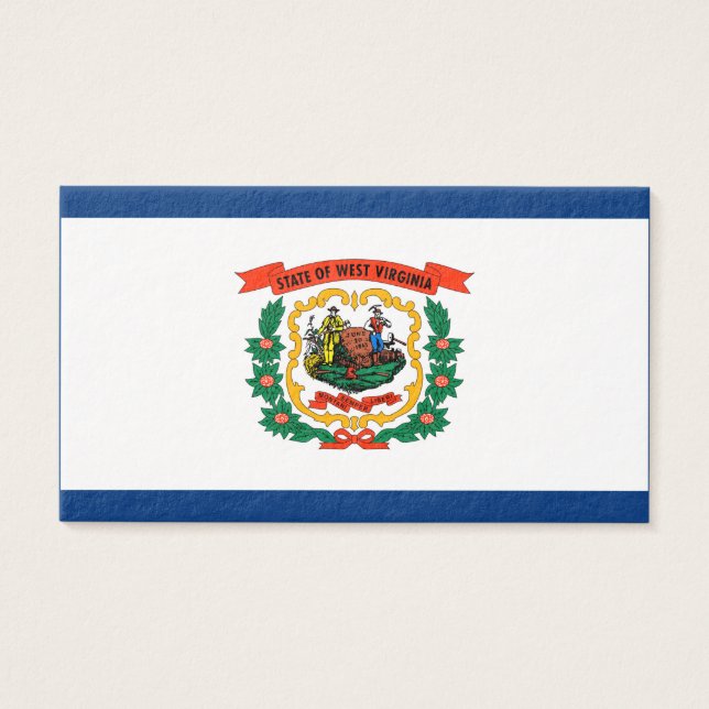 Staatliche Flaggengestaltung West Virginia (Vorderseite)
