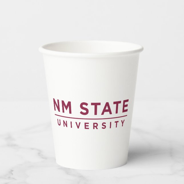 Staatliche Universität von New Mexico Pappbecher (Vorderseite)