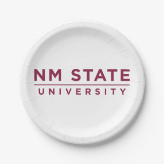Staatliche Universität von New Mexico Pappteller