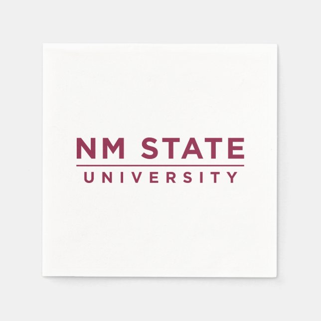 Staatliche Universität von New Mexico Serviette (Vorderseite)