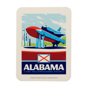 Staatlicher Stolz   Alabama Magnet