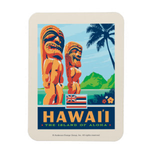 Staatlicher Stolz   Hawaii Magnet