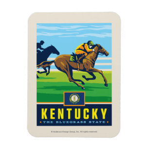 Staatlicher Stolz   Kentucky Magnet