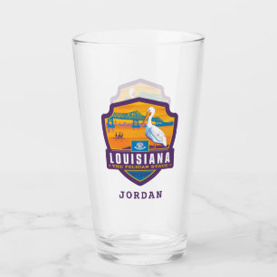 Staatlicher Stolz Louisiana Glas