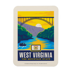 Staatlicher Stolz   West Virginia Magnet