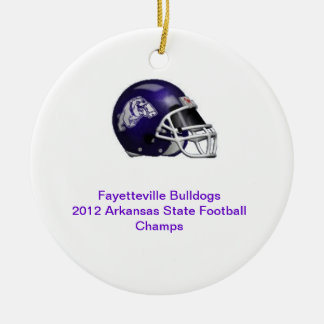 Staats-Champions-Fayetteville-Verzierung Keramik Ornament