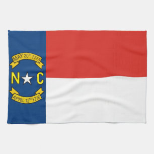 Staats-Flaggentuch Nord-Carolina USA Handtuch