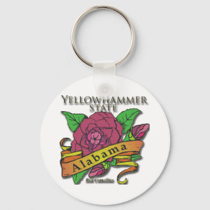 Staats-Kamelien Alabamas Yellowhammer Schlüsselanhänger