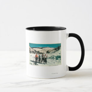 Staats-Park-Damen SkiingWashington Mt. Spokane Tasse