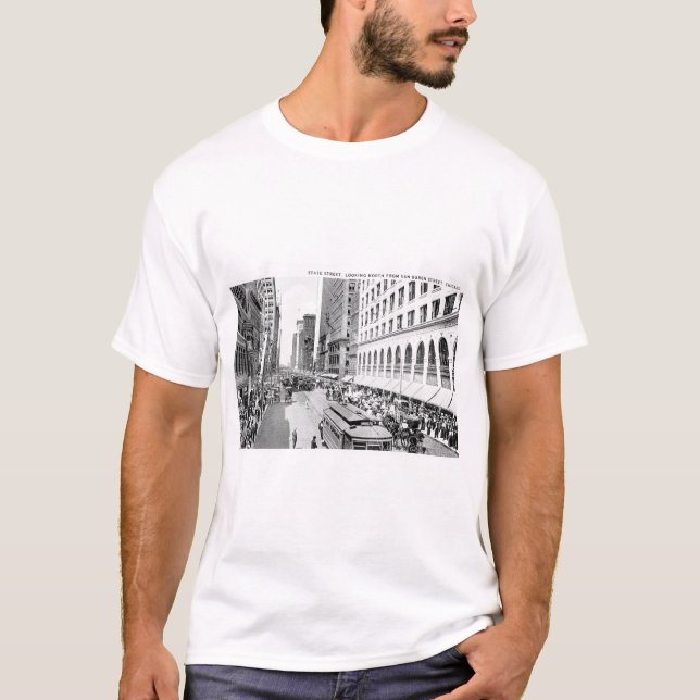 Staats-Straße, Chicago, Illinois T-Shirt (Vorderseite)