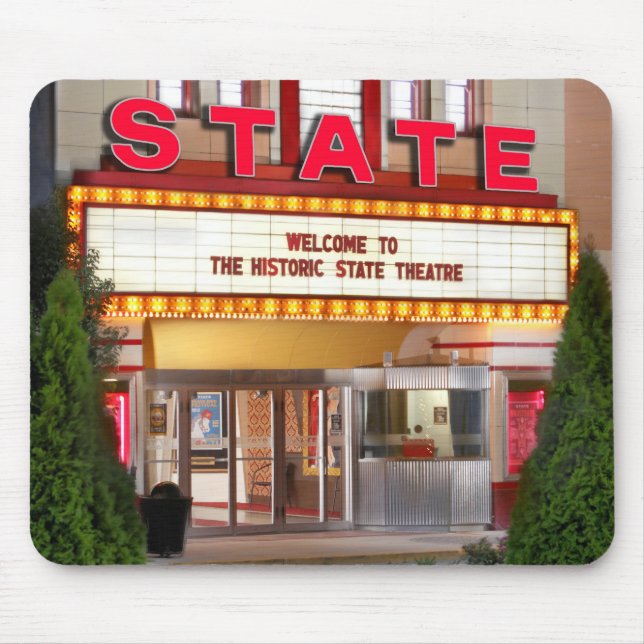 Staats-Theater-Mausunterlage Mousepad (Vorne)