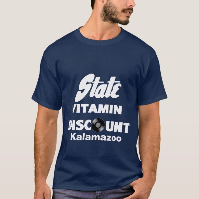 Staats-Vitamin-Diskontgeschäft von Kalamazoo T-Shirt (Vorderseite)