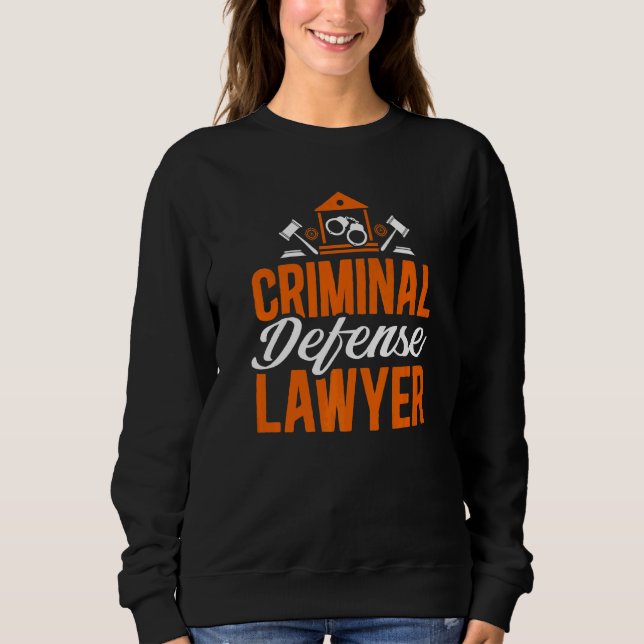 Staatsanwalt für Strafrecht La Sweatshirt (Vorderseite)