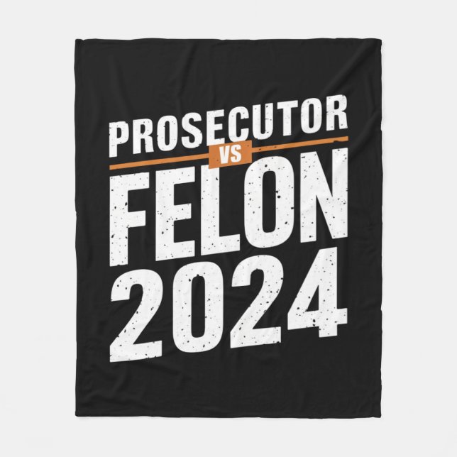 Staatsanwalt Vs Felon 2024 Fleecedecke (Vorderseite)