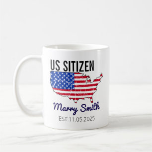Staatsbürgerschaftstag Amerikanisch – Stolz, ein A Kaffeetasse
