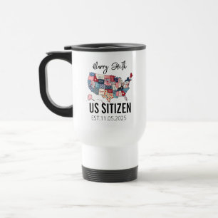 Staatsbürgerschaftstag Amerikanisch – Stolz, ein A Reisebecher