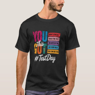 Staatsexamen Du Schaffst Das Kein Stress Rock Das T-Shirt