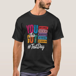 Staatsexamen Du Schaffst Das Kein Stress Rock Das T-Shirt