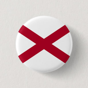 Staatsflagge Alabama Button