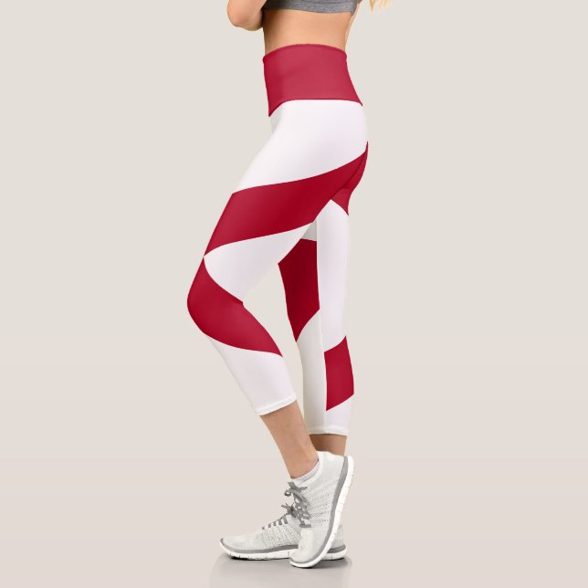 Staatsflagge Alabama Capri Leggings (Links)