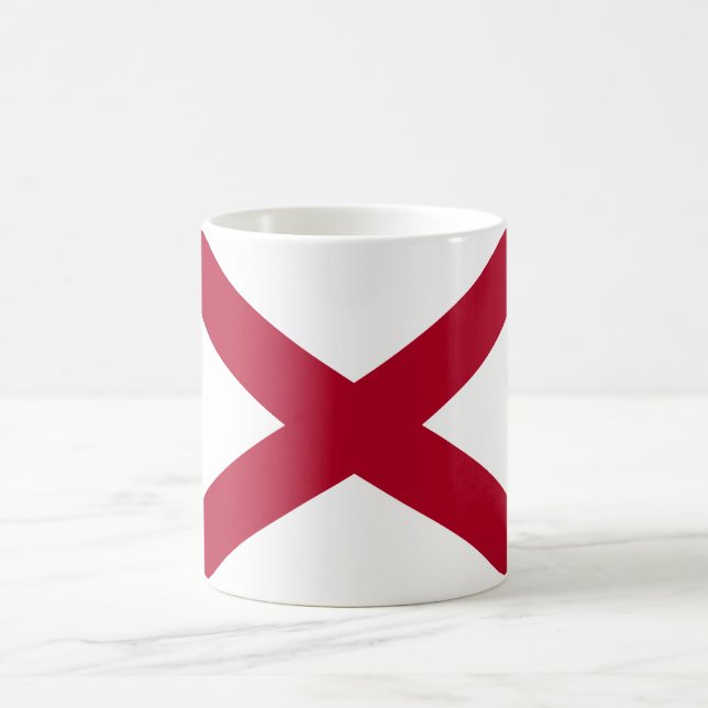 Staatsflagge Alabama Kaffeetasse (Mittel)