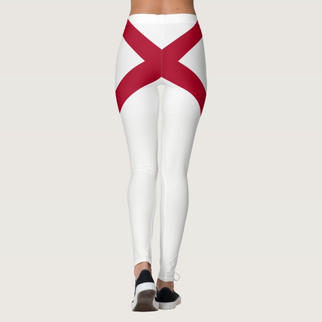 Staatsflagge Alabama Leggings (Rückseite)