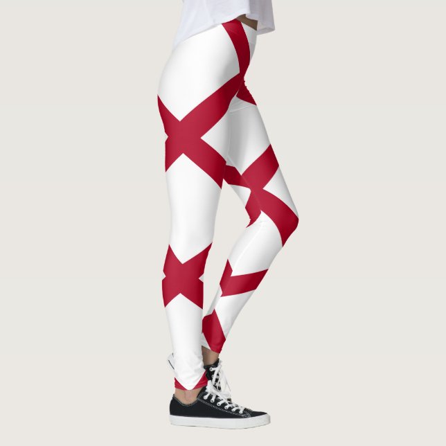 Staatsflagge Alabama Leggings (Rechts)