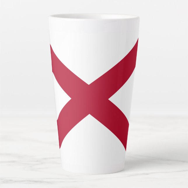 Staatsflagge Alabama Milchtasse (Vorderseite)