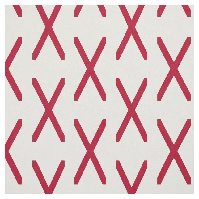 Staatsflagge Alabama Stoff (Muster)