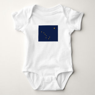 Staatsflagge Alaska Baby Strampler