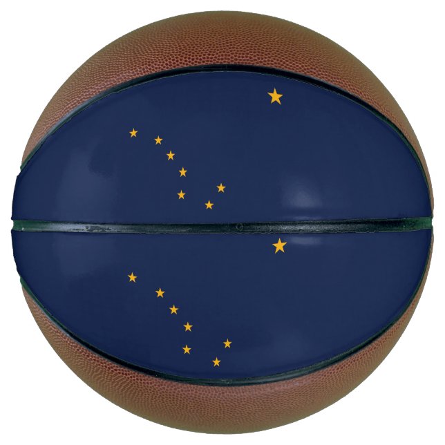 Staatsflagge Alaska Basketball (Vorderseite)